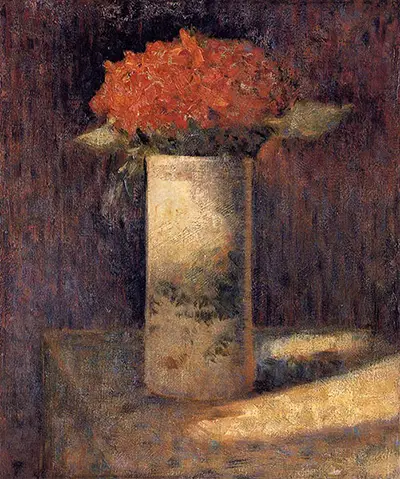 Vase of Flowers Georges Seurat
